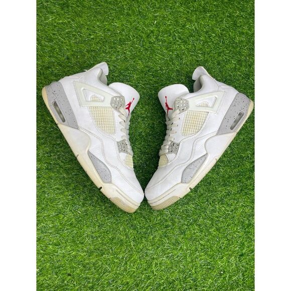 Air Jordan 4 Retro White Oreo Size Men’s 12 - Picture 3 of 6